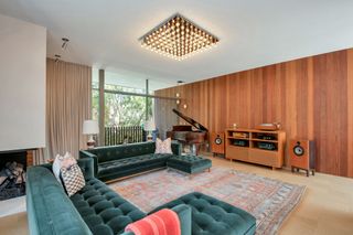 mid-century modern lounge in Beverly Hills