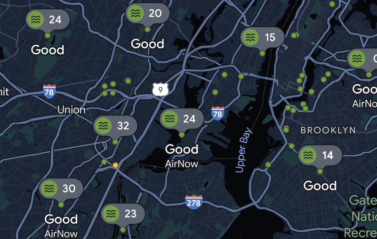 Google Maps just got a great new feature to help you find clean air ...