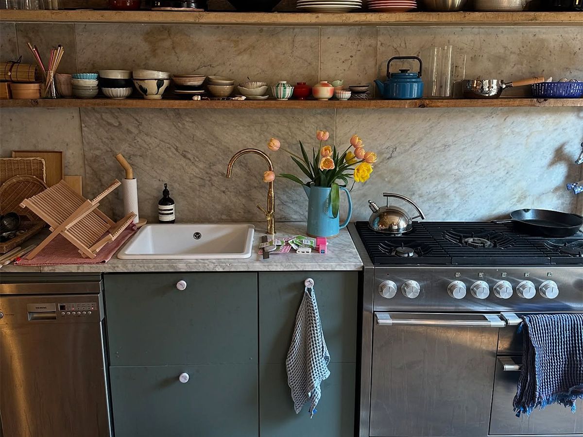 Influencer Alfred Bramsen's kitchen.