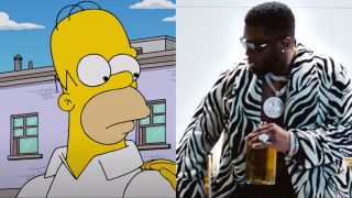 Homer Simpson and Diddy