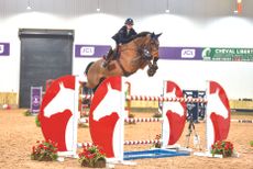 Jennifer Billington and Flipper Darco UK Z win the Audevard grand prix at Kelsall Hill, Cheshire.