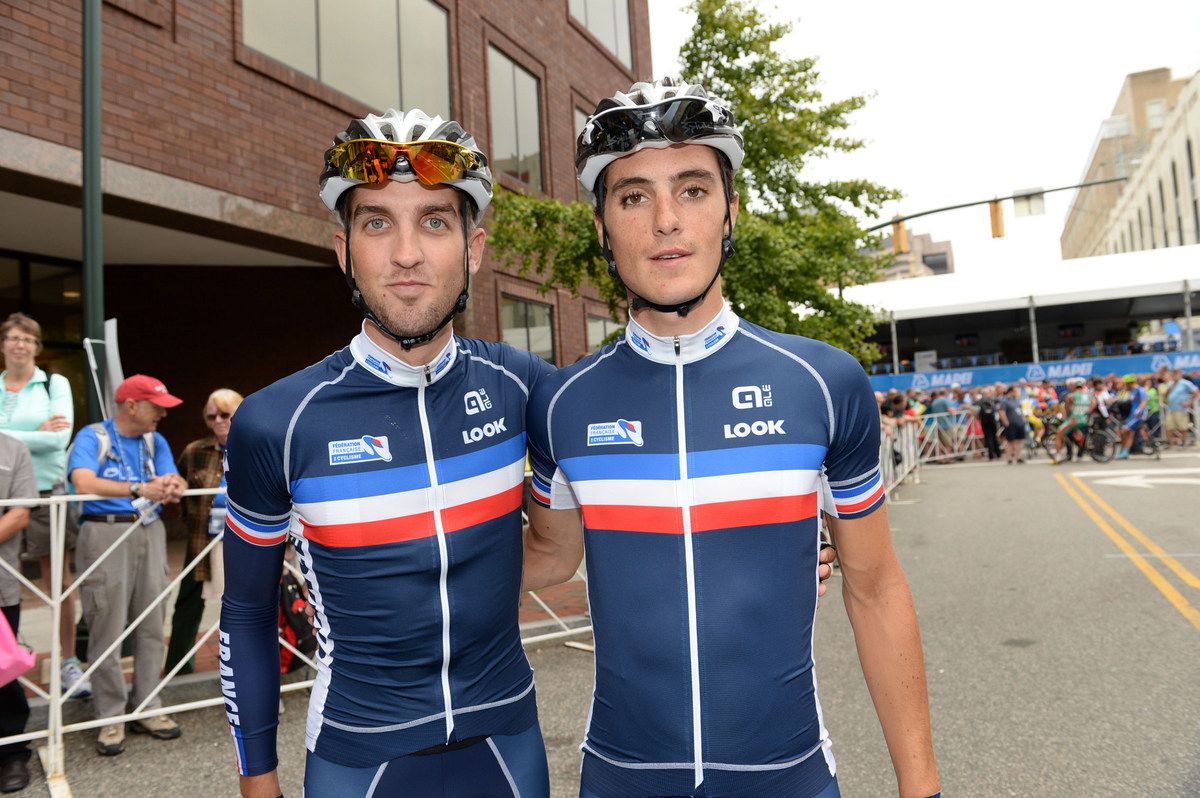 Kevin Ledanois with Franck Bonnamour (France)