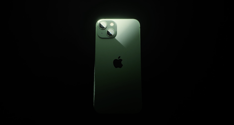 iPhone 13 in green