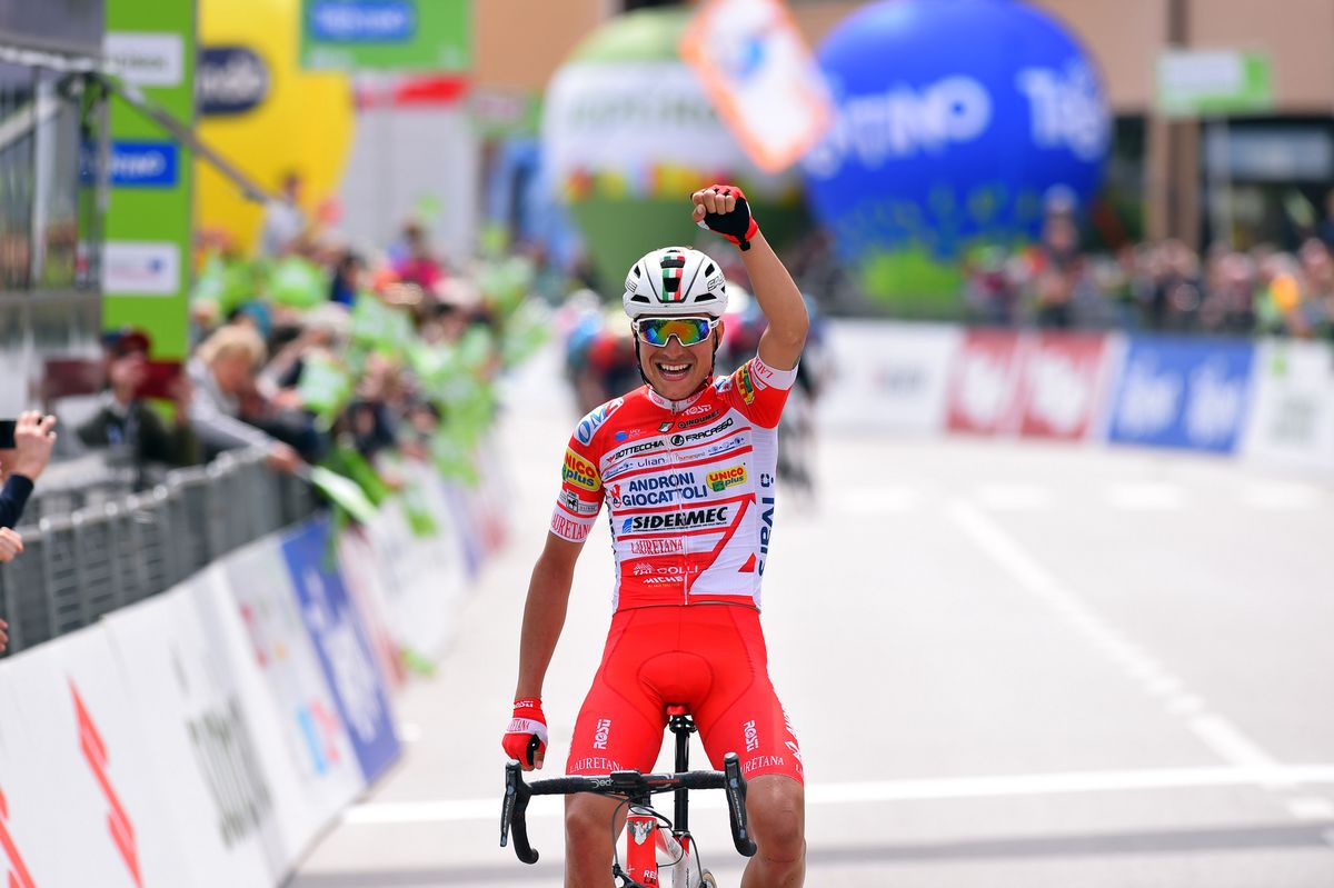 Fausto Masnada wins stage 3 of the Tour of the Alps