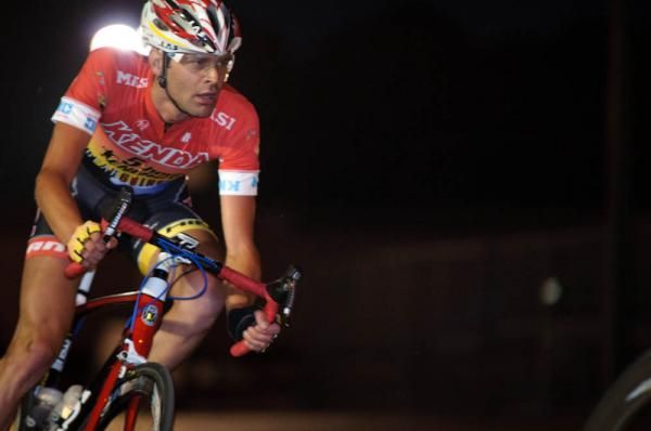 Phil Gaimon was off the front solo for much of the race