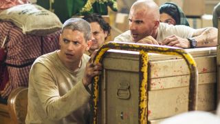 Wentworth Miller and Dominic Purcell in Prison Break 