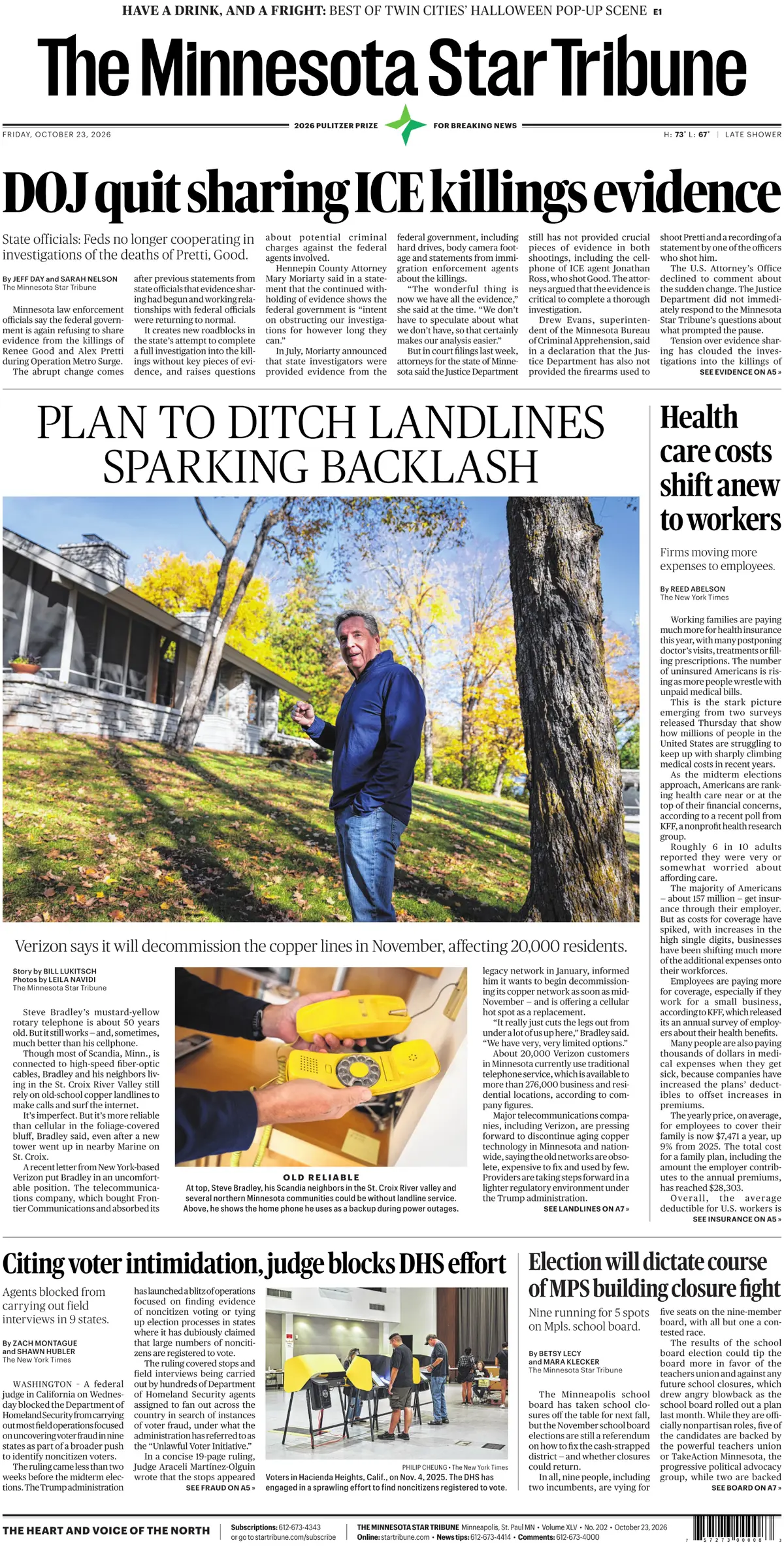 The Minnesota Star Tribune