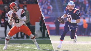 Baker Mayfield of the Cleveland Browns and New England Patriots Mac Jones should feature in the Browns vs Patriots live stream