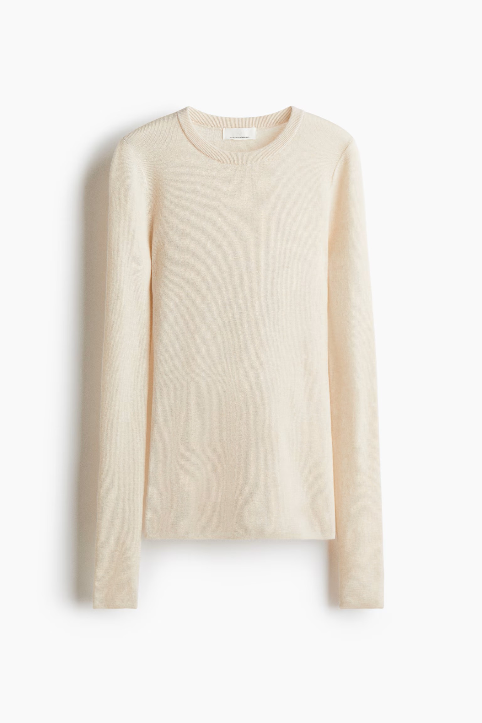 Cashmere-Blend Polo-Neck Jumper