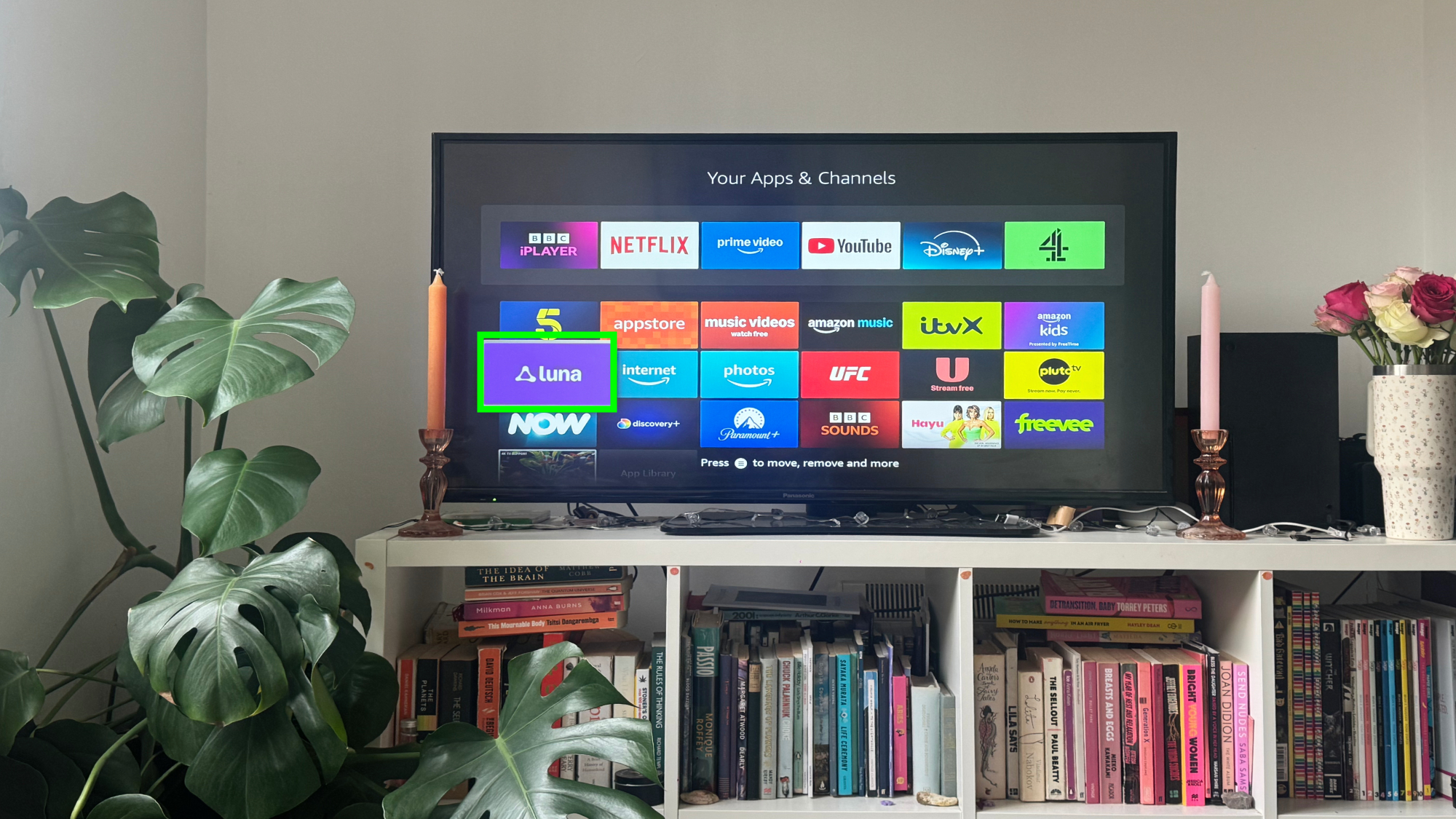 Luna app on Fire TV Stick