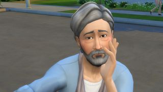 Elder Sims character