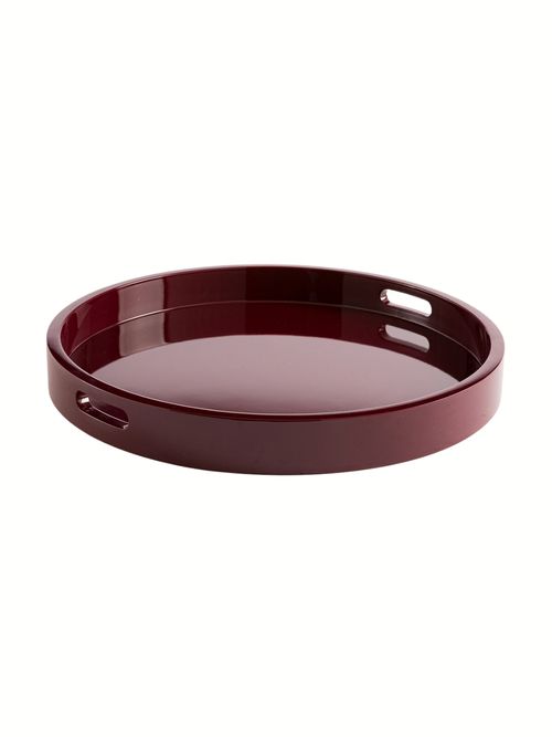 Barniz Round Lacquered Tray