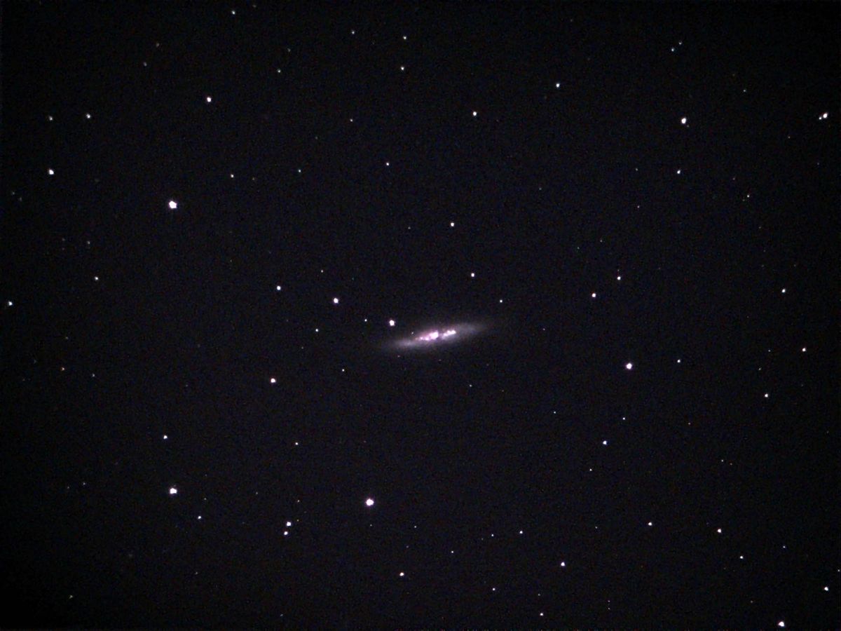 Cigar galaxy example image