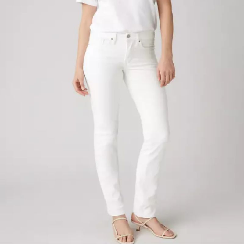 white jeans