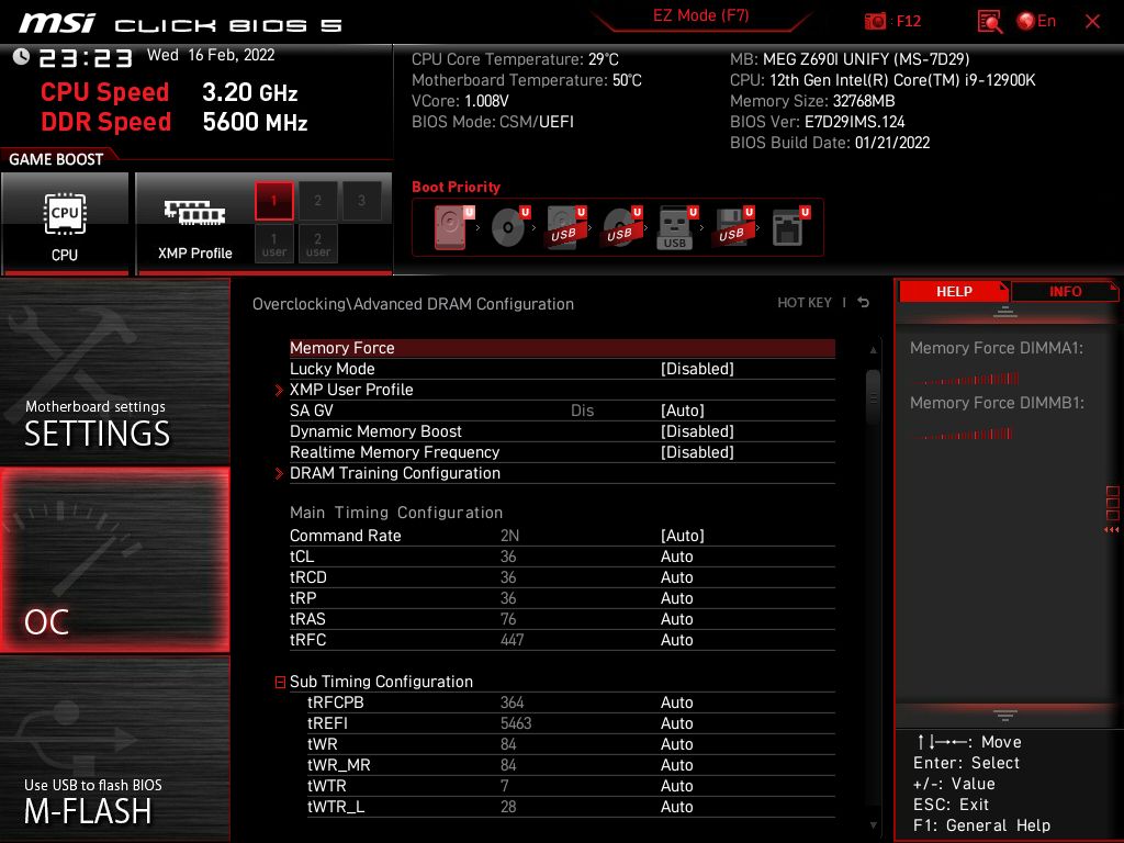 MSI MEG Z690I Unify