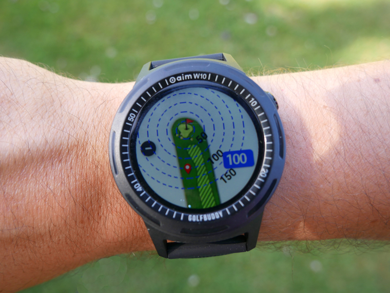 Golf buddy aim w10 cheap gps watch