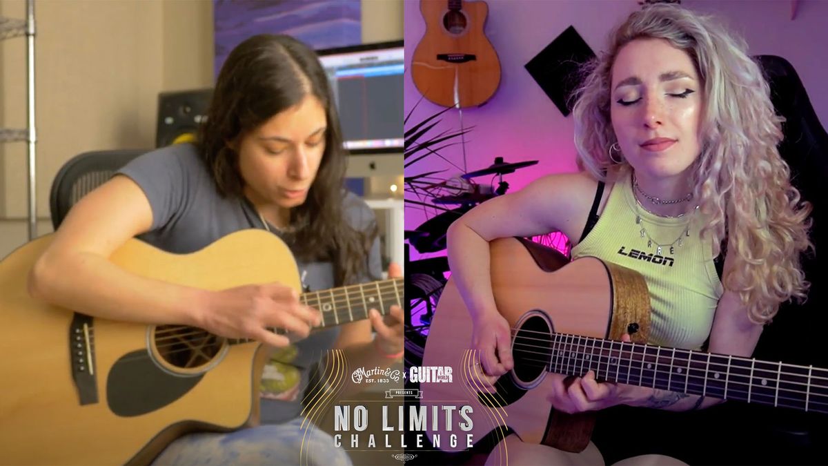 Nili Brosh (left) and Sophie Burrell play Martin acoustics