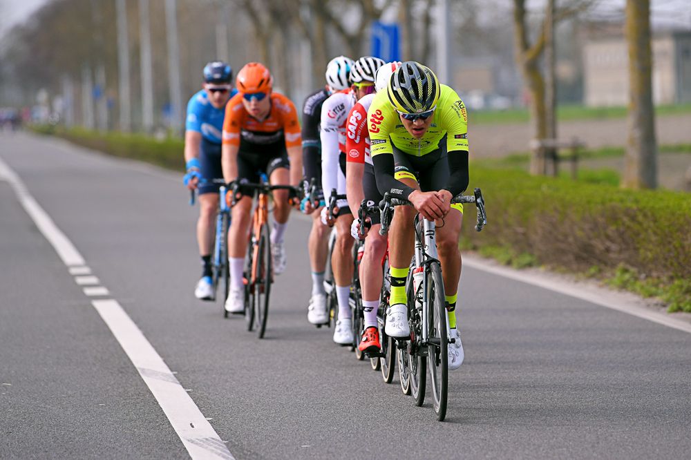 The breakaway at Driedaagse Brugge-De Panne