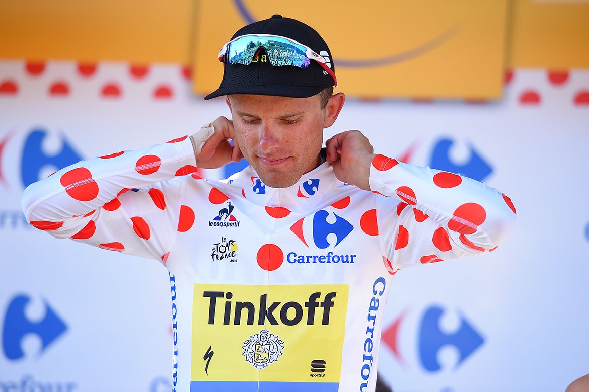 Rafal Majka took over the mountains classification lead
