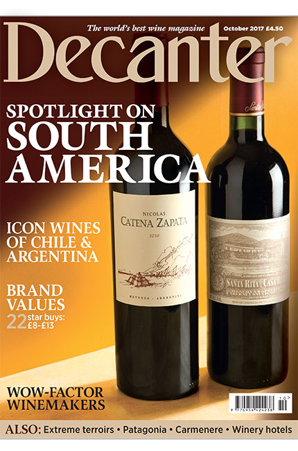 Decanter October 2017 issue