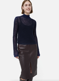 Jigsaw Mohair Blend Gauzy Knit Jumper,&nbsp;was £99&nbsp;now £49 | Jigsaw