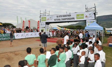 The start of the South African marathon national championships