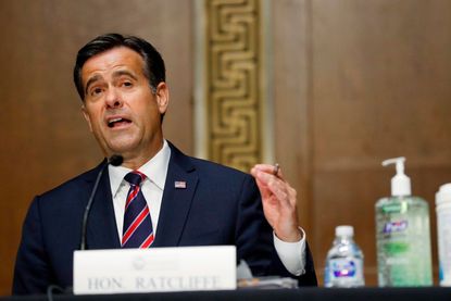 Rep. John Ratcliffe testifies for the Senate.