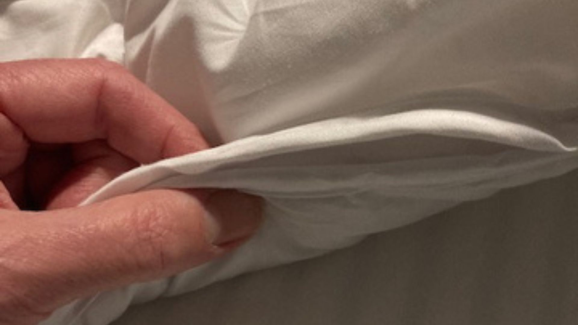 Emma All Seasons Customisable Duvet in Linda's home