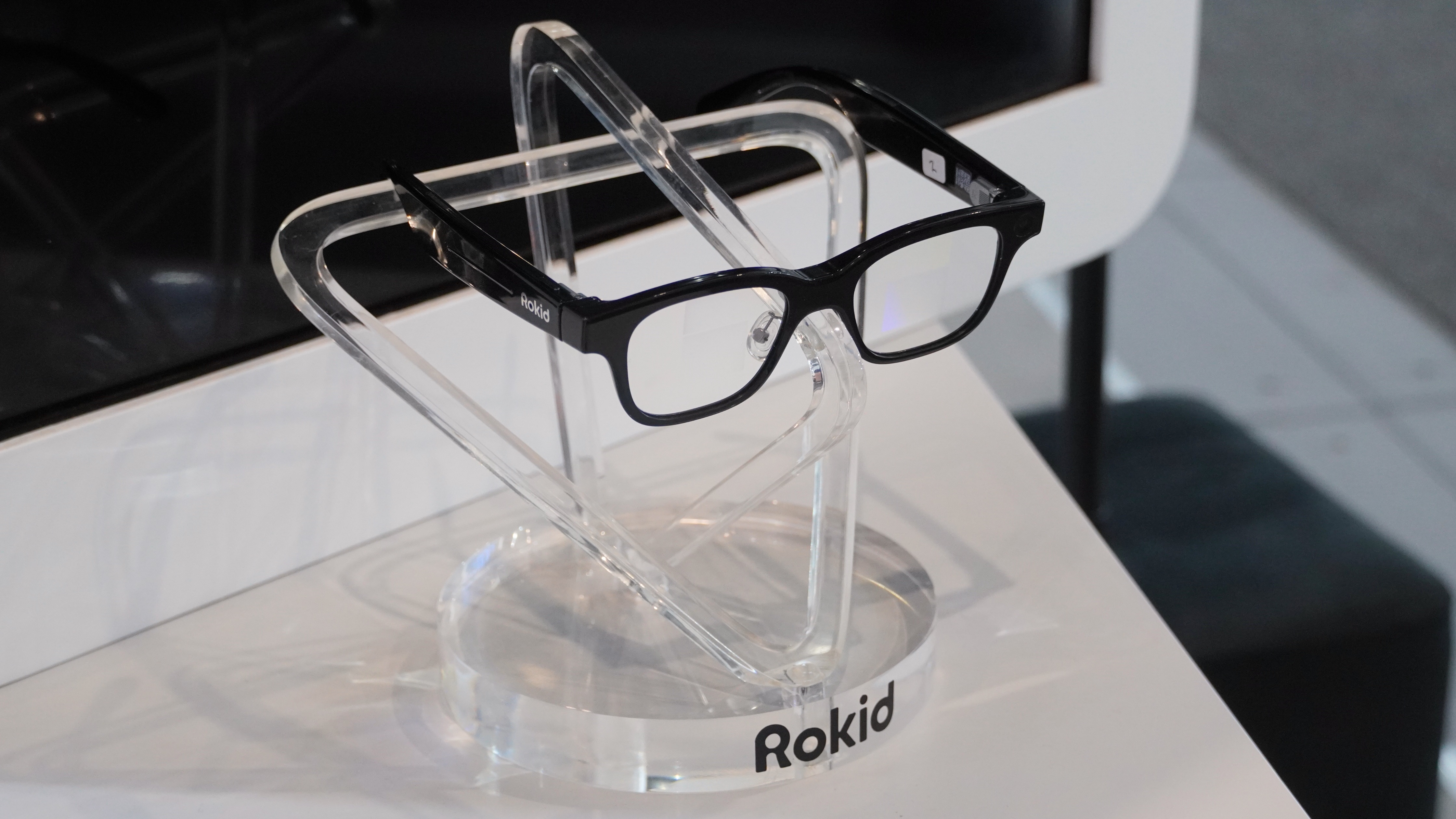 The Rokid Glasses on display at IFA 2025.