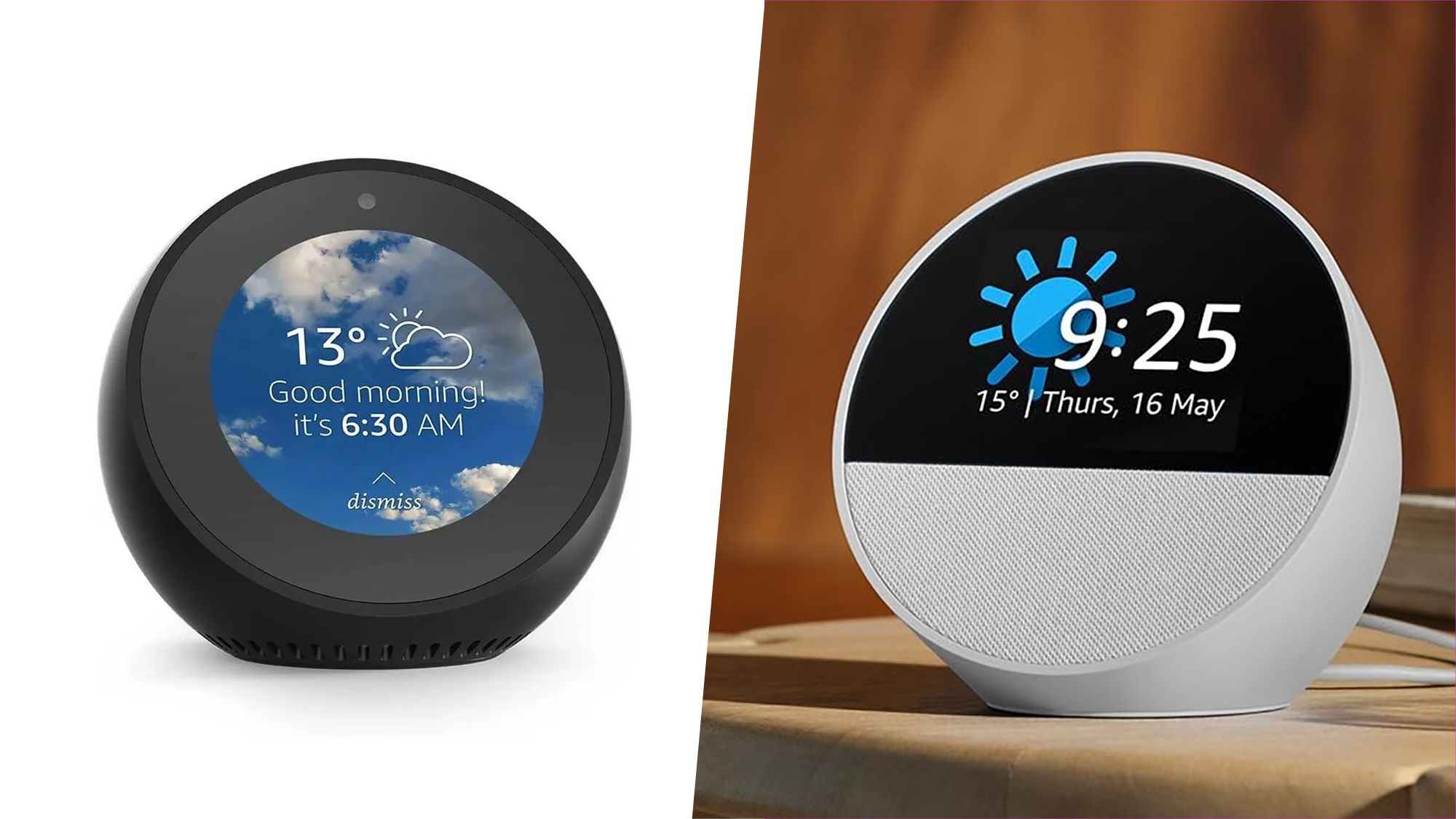 Echo Spot (2017) vs Echo Spot (2024): how do the old and new