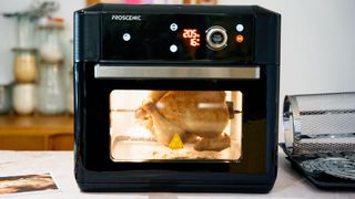 Testing air fryer oven