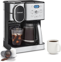 Cuisinart Coffee Center 2-in-1 Coffee Maker with 12-Cup Glass Carafe | was $199.95