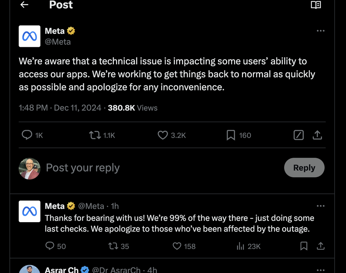 Facebook, WhatsApp, Instagram, and Threads were down here's what you(02)