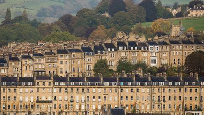 Terraced houses in Bath