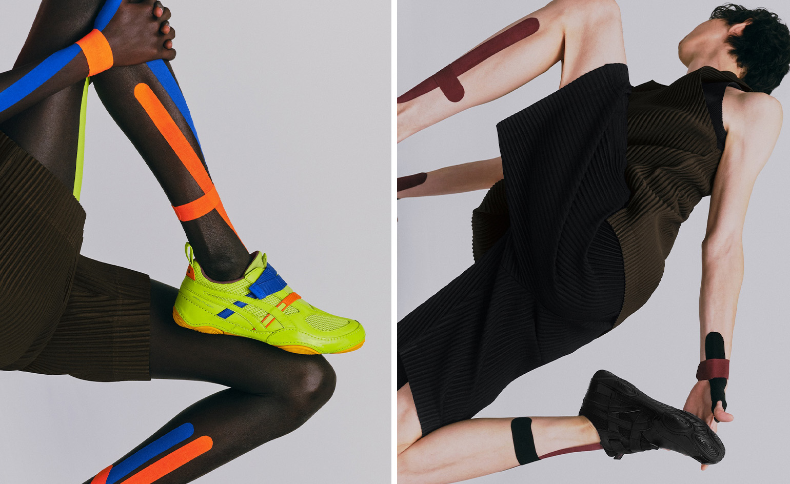 Issey Miyake Hyper Taping Asics Collaboration Sneakers