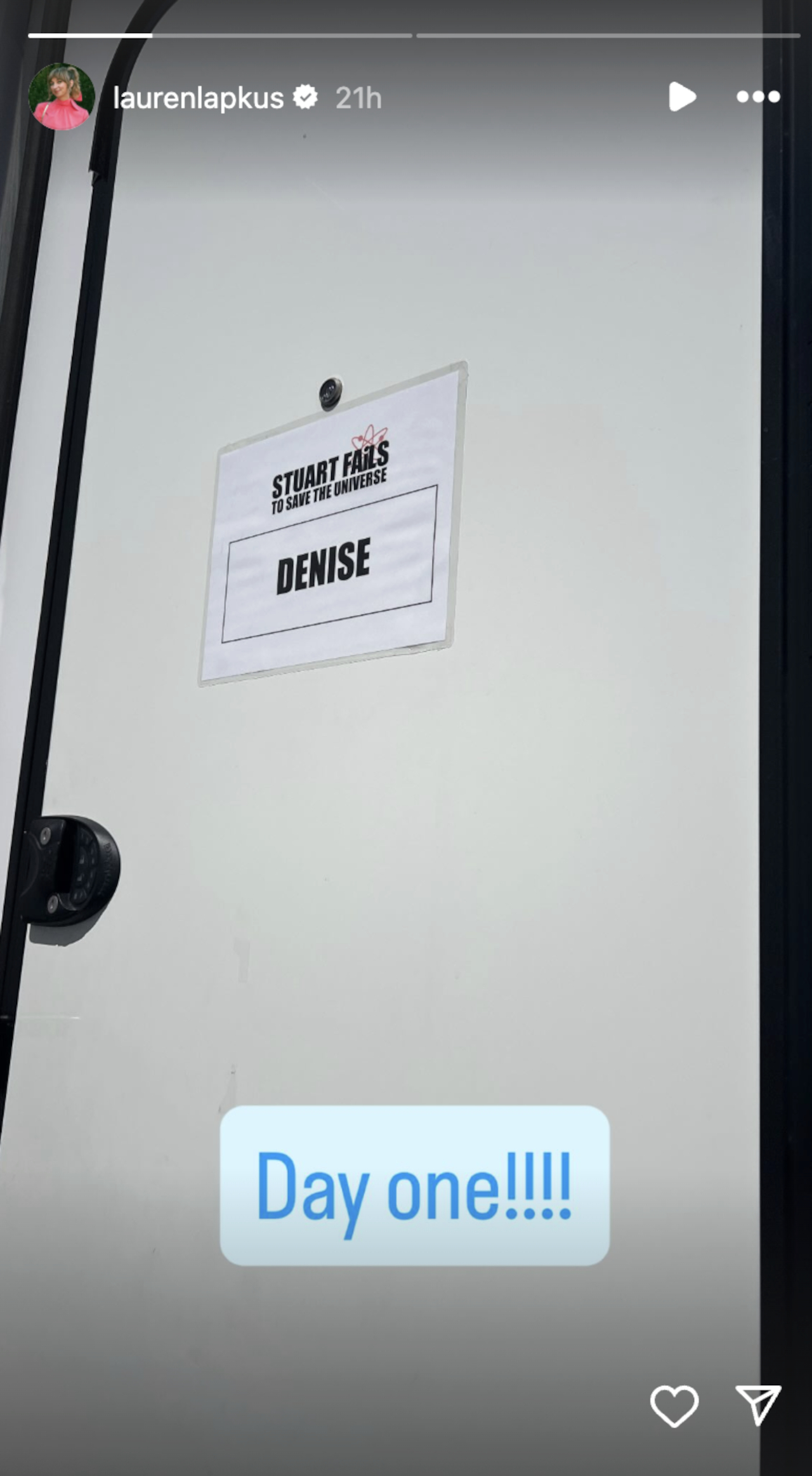 Lauren Lapkus' Instagram story