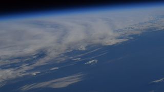 New Year begins above Antarctica for the crew of the International Space Station.