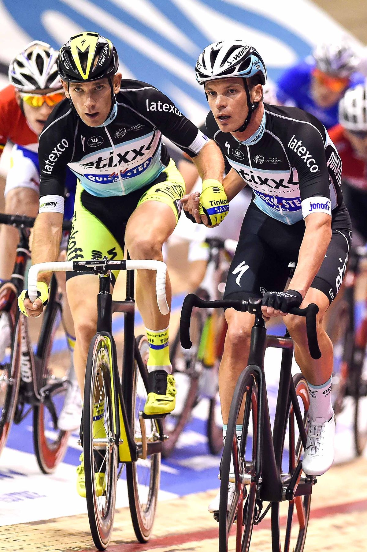 Iljo Keisse and Michael Morkov close up