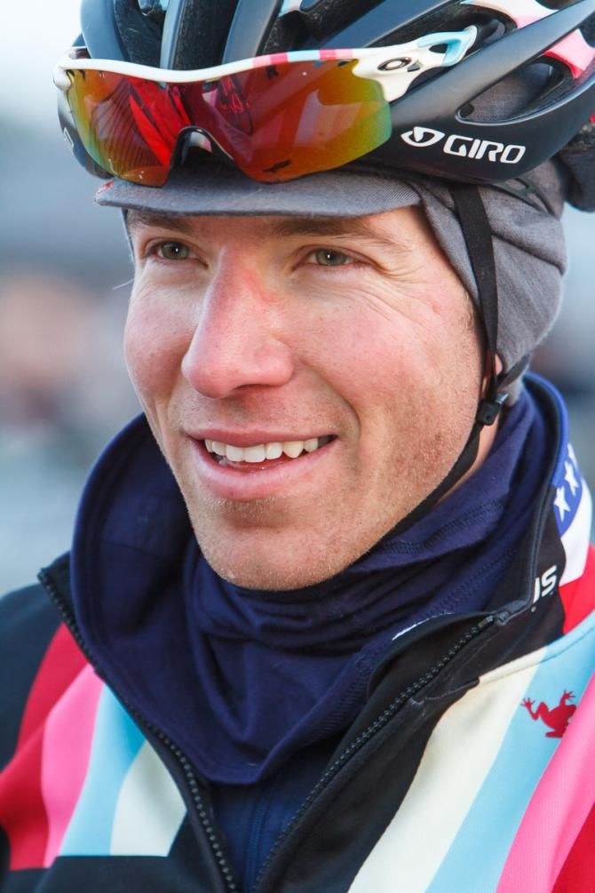 Powers happy after a solid race