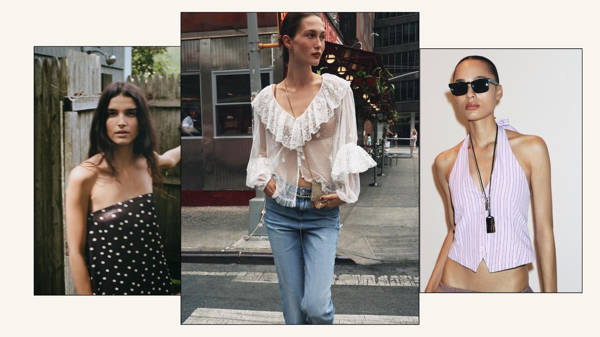 The Zara Summer Tops London Cool Girls Are Wearing on Repeat