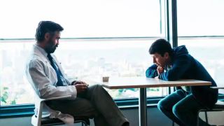 Colin Farrell and Barry Keoghan in The Killing Of A Sacred Deer