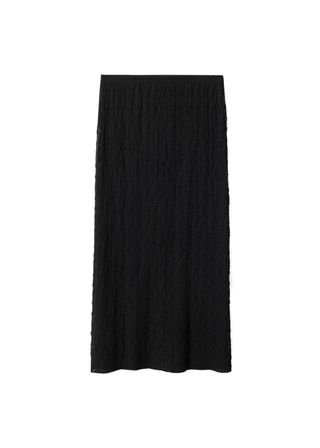 Open Textured Skirt - Women