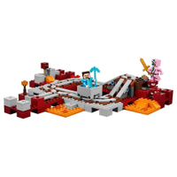 Lego Minecraft The Nether Railway set is $19.99 at Amazon (save 33%)