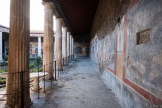 The House of the Vettii in Pompeii.