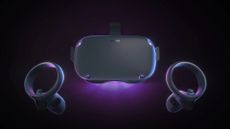 Oculus Quest headset and Oculus Touch controllers