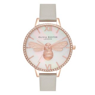best watches for women Olivia Burton bee motif watch