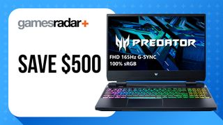 Black Friday 2022 Acer Predator Helios 300 gaming laptop deal