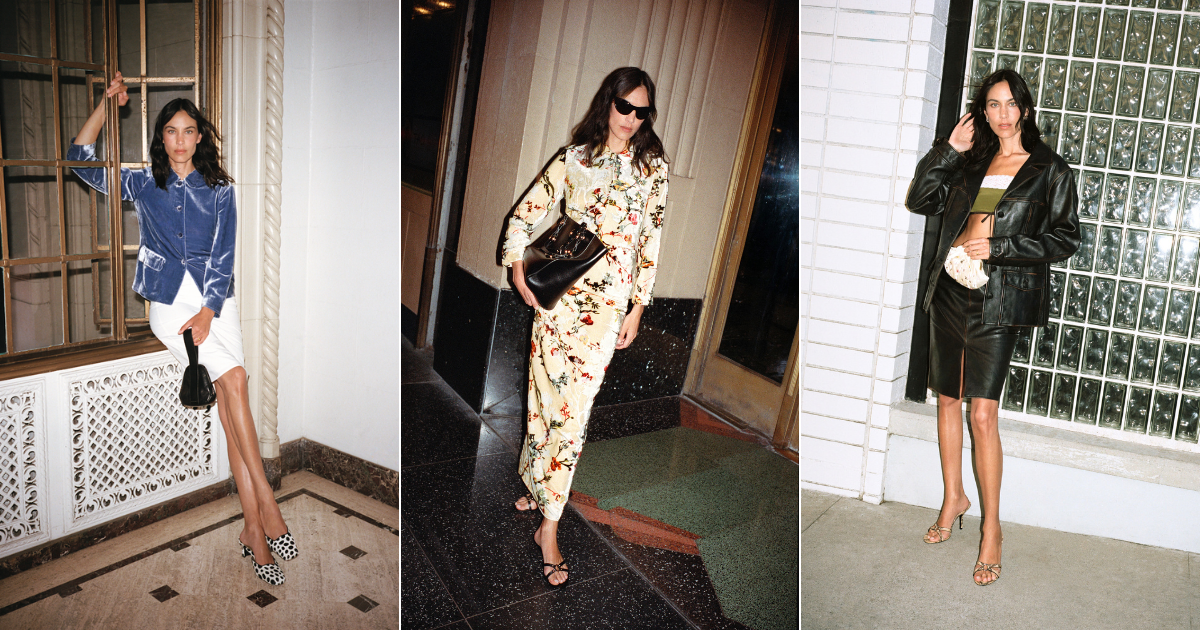 Alexa Chung’s Reformation Collection Is Basically a Shortcut to Her Effortlessly Cool London Style