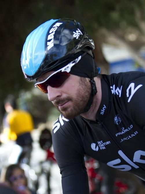 Bradley Wiggins makes his season debut