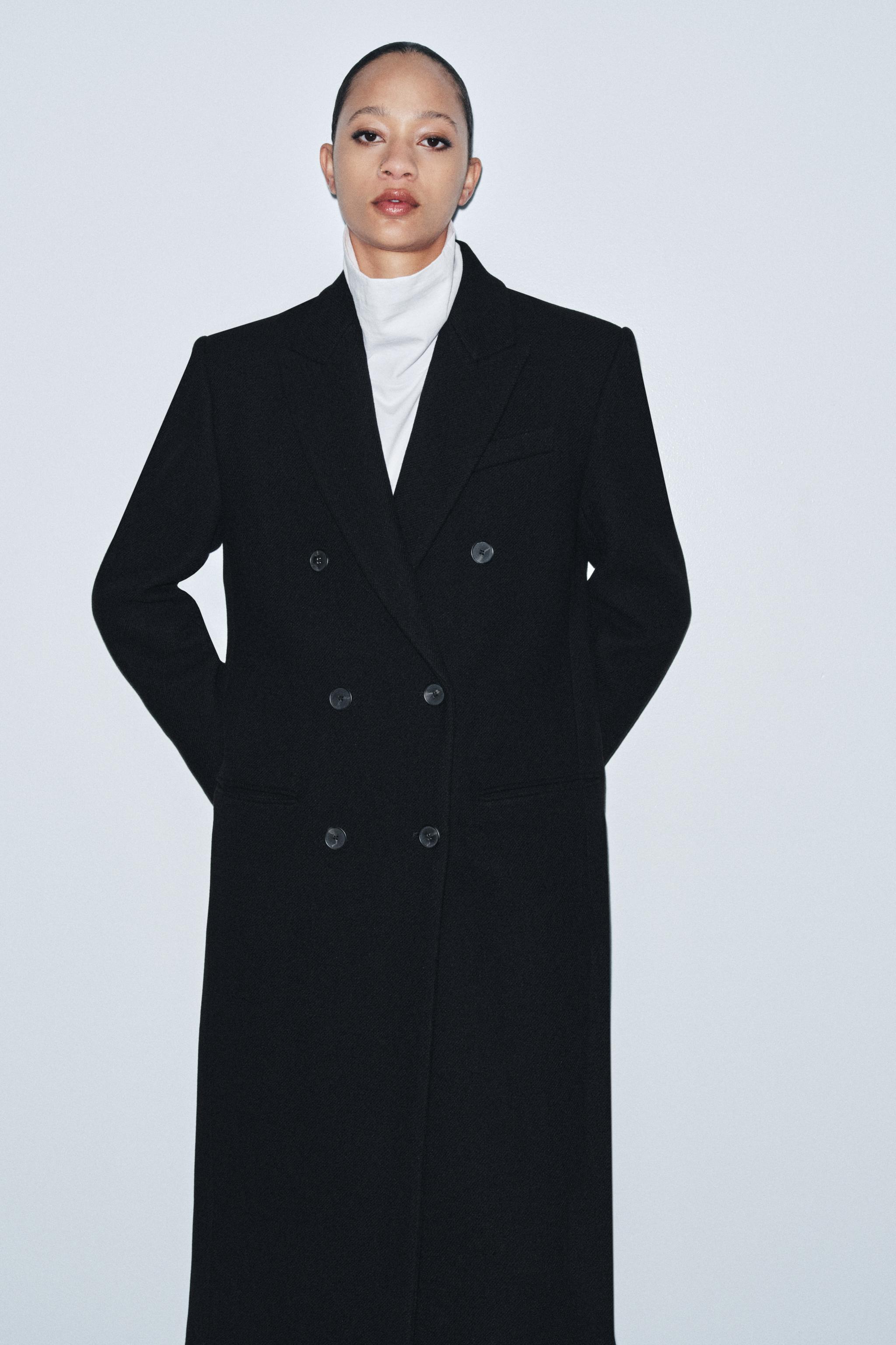 Zw Collection Limited Edition Wool Blend Coat